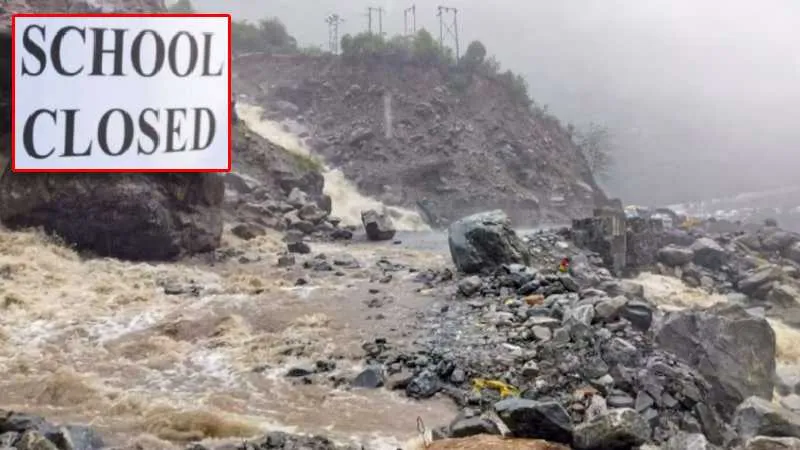 उत्तराखंड में मूसलधार बारिश का कहर, स्कूल बंद, चारधाम यात्रा स्थगित, रेड अलर्ट जारी
