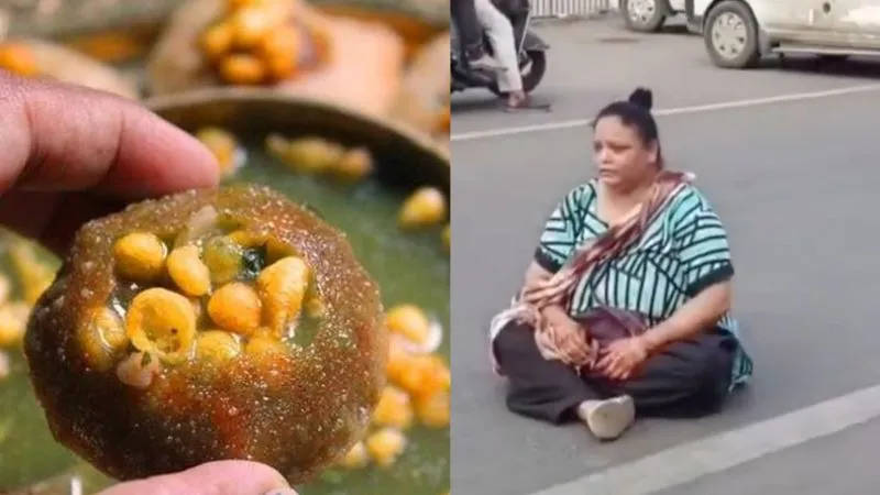 6 की जगह 4 गोलगप्पे मिले तो छलका महिला का दर्द, फूट-फूटकर रोई, बीच सड़क दिया धरना बुलानी पड़ी पुलिस