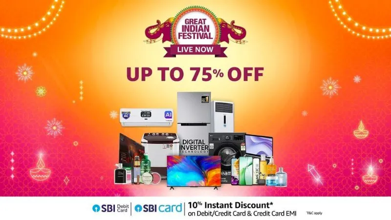 Amazon Great Indian Festival Sale 2025: स्मार्टफोन से लेकर टीवी तक, सेल में टूट पड़ेगा ऑफर्स का तूफान! जानिए कब से शुरू होगी और क्या-क्या मिलेगा सस्ता