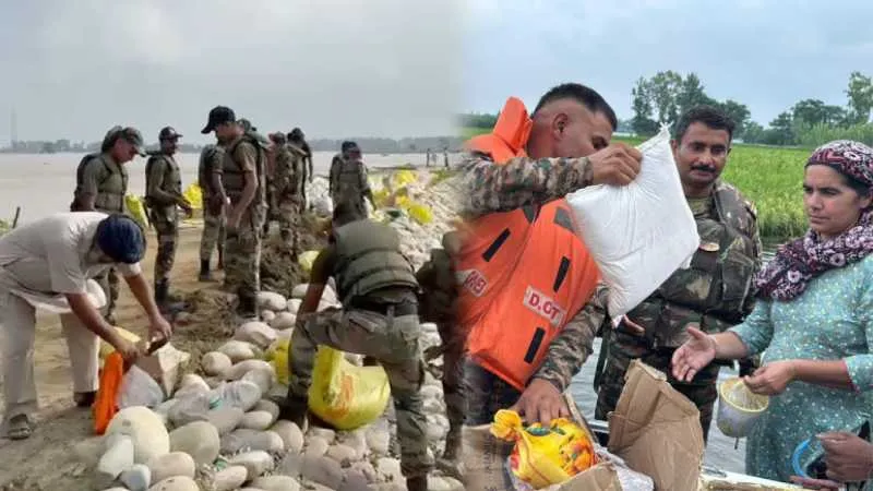 पंजाब में भीषण बाढ़: सेना का 'ऑपरेशन राहत' जारी, 9 सितंबर को पीएम मोदी करेंगे दौरा