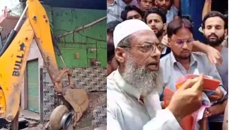 सरकारी जमीन पर था नॉन वेज होटल, चला बुलडोजर... संभल के गांव-गांव में बने अवैध मदरसे, मस्जिद और मैरिज हॉल, मिला एक हफ्ते का अल्टीमेटम