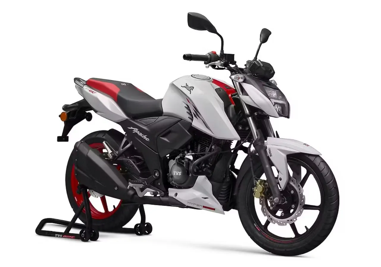 TVS Apache की धमाकेदार वापसी, स्टाइलिश लुक और नए फीचर्स के साथ हुई लांच