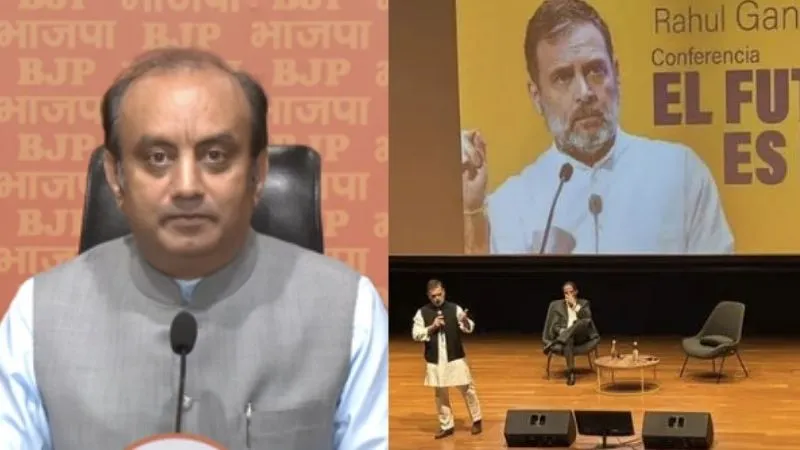 विदेश में भारत पर टिप्पणी कर फिर घिरे LoP, BJP ने कहा- कांग्रेस में कई 'बुद्धिजीवी' हैं, फिर राहुल गांधी ही क्यों?