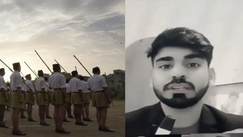 RSS की शाखा देख गाली-गलौच पर उतरा मुस्लिम युवक, आपत्तिजनक Video बनाया, पुलिस के हत्थे चढ़ा आरोपी फरहान