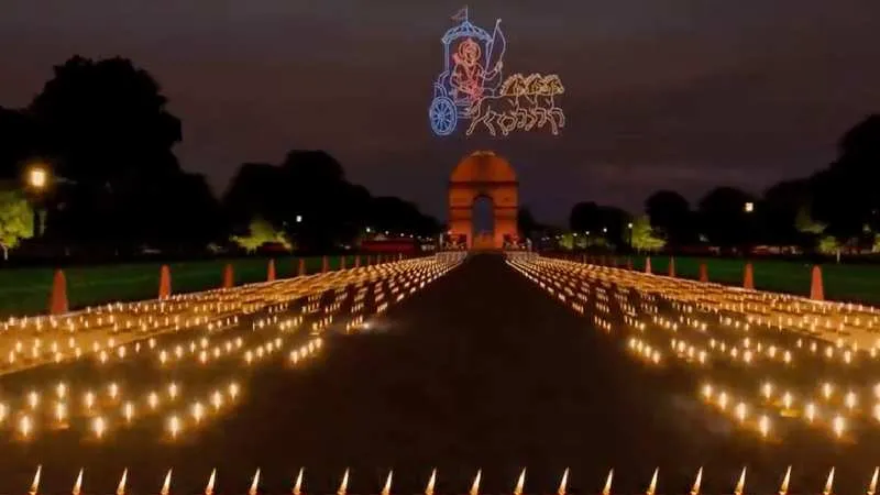 दिल्ली के कर्तव्य पथ पर पहला भव्य दीपोत्सव, 1 लाख 11 हजार दीपों से जगमगाएगा राजधानी का राममय आकाश