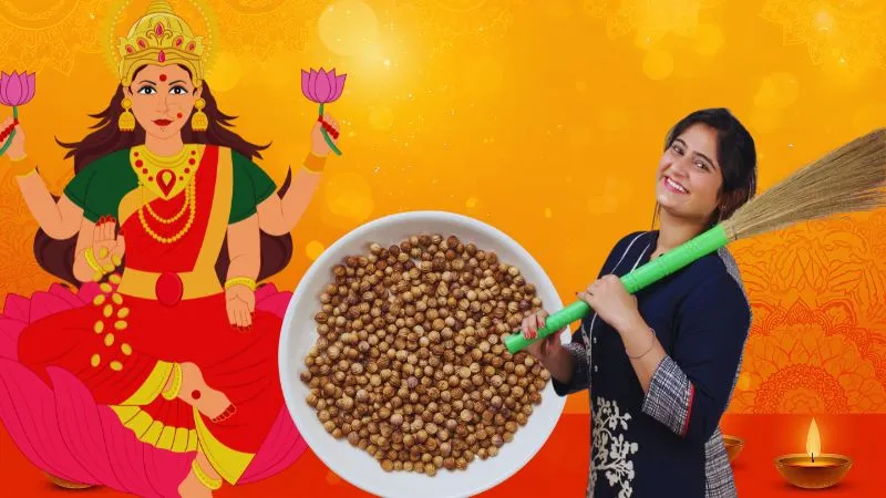 आखिर क्यों धनतेरस पर खरीदा जाता है धनिया और झाड़ू? वजह जानकर हैरान रह जाएंगे आप