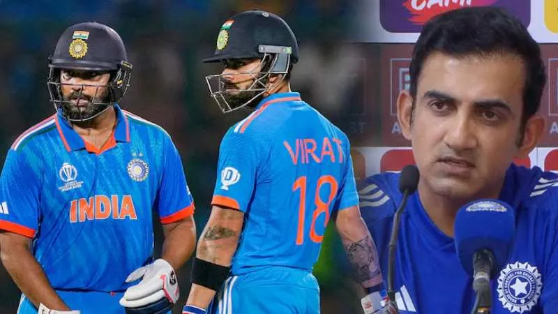 क्या रोहित-विराट खेलेंगे आखिरी वनडे टूर्नामेंट? कोच गौतम गंभीर बोले-'वर्तमान पर फोकस करें'