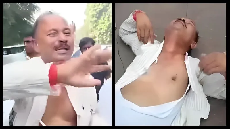 VIDEO: कुर्ता फाड़कर फूट-फूटकर रोने लगे RJD नेता, लालू यादव के घर के बाहर मदन शाह ने काटा बवाल, कहा - टिकट के लिए 2.7 करोड़ रुपए मांगे