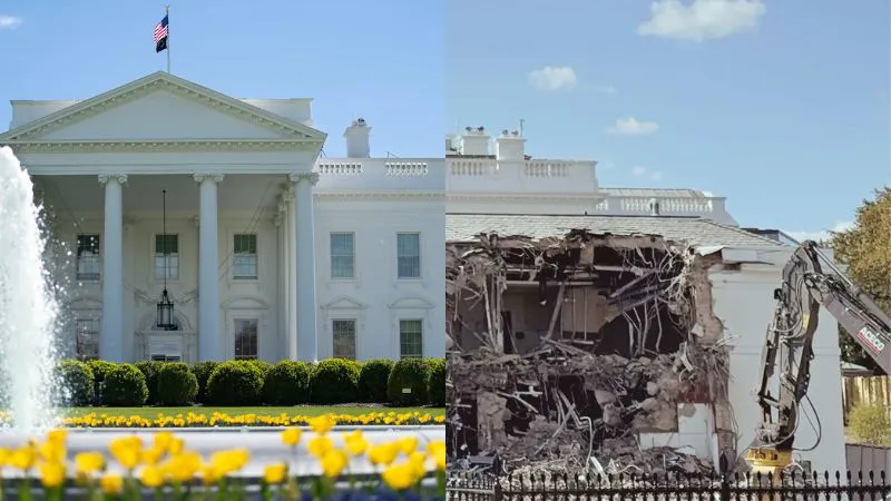 ट्रंप ने पूरा किया अपना 15 साल पुराना सपना, व्हाइट हाउस में चलवा दिया बुलडोजर, आखिर क्या है वजह, जानें