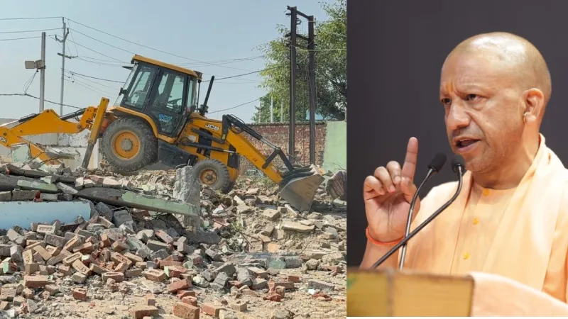 संभल में योगी सरकार का बुलडोजर एक्शन, ‘कल्कि धाम’ के पास अवैध मस्जिद को किया गया जमींदोज, मौके पर पुलिस फोर्स मौजूद