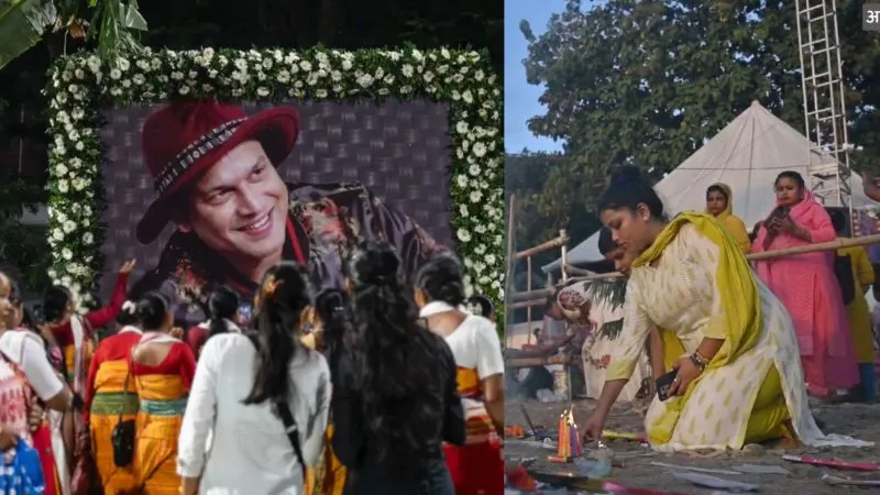 जहां हुआ सिंगर जुबीन गर्ग का अंतिम संस्कार, वहां बना स्मारक…खास निशानी के साथ उमड़े लाखों फैंस, गूंजा ‘मायाविनी’