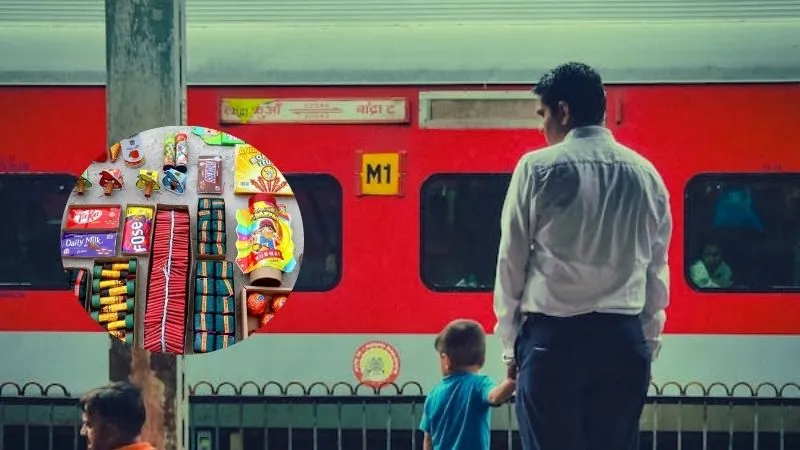 दिवाली पर ट्रेन में पटाखे ले जाने की न करें गलती, वरना हो सकती है जेल या देना पड़ सकता है तगड़ा जुर्माना