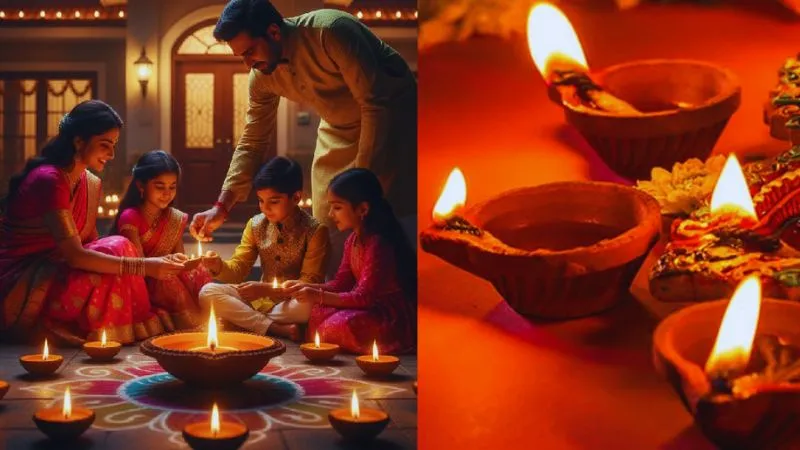 Chhoti Diwali 2025: अभ्यंग स्नान और पूजा का शुभ मुहूर्त से विधि तक, जानें सबकुछ!