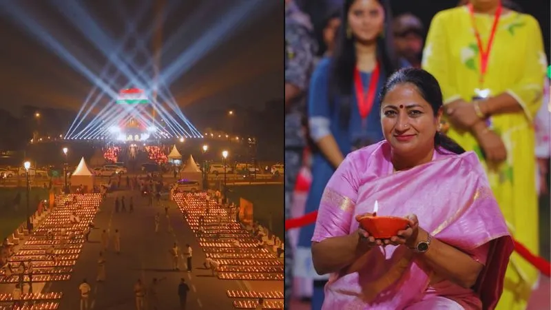 योगी मॉडल की फैंन हुईं CM रेखा गुप्ता, अयोघ्या की तरह सजी दिल्ली, पहली बार 1.51 लाख दीयों से जगमगाया कर्तव्य पथ