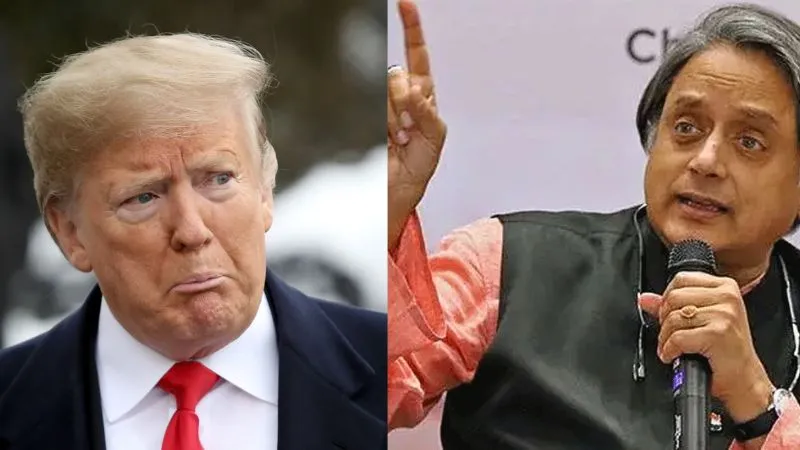 'ट्रंप न बताएं, भारत अपने फैसले खुद लेगा', अमेरिकी राष्ट्रपति के दावों पर शशि थरूर का करारा जवाब