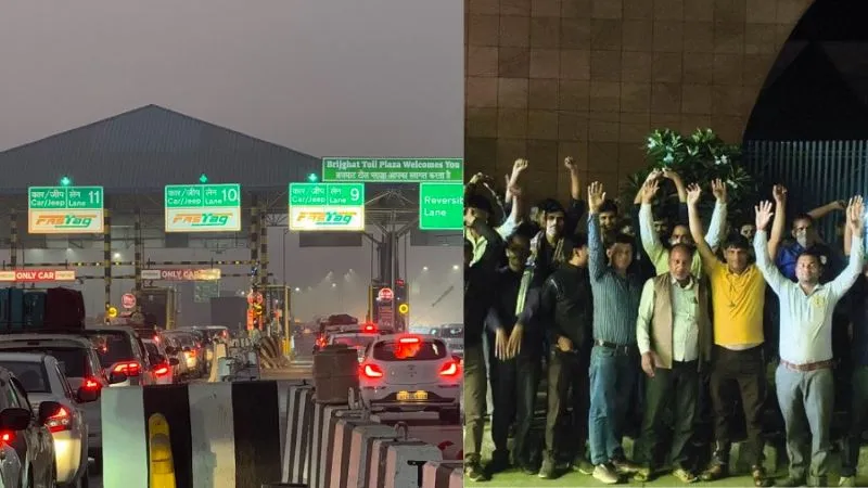 आगरा-लखनऊ एक्सप्रेसवे: 1100 रुपये बोनस पर नाराज टोल कर्मचारियों ने खोल दिए गेट, घंटों फ्री रहा सफर