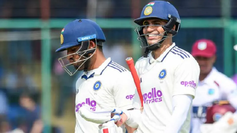 IND vs WI: भारत ने पहली पारी 518 रन पर घोषित की, गिल-जायसवाल ने लगाए शतक