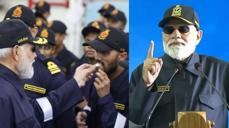 'मौत को मुट्ठी में लेकर चलना इनके बाएं हाथ का खेल...', पीएम मोदी ने नौसेना और पुलिसकर्मियों की सराहना की, कहा - INS विक्रांत से पाकिस्तान में दहशत