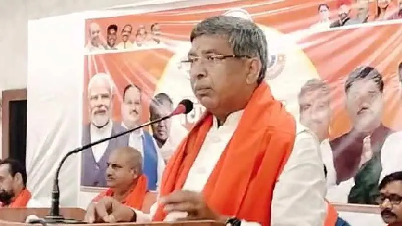 जमशेदपुर में आत्मनिर्भर भारत संकल्प सम्मेलन, आदित्य साहू ने झामुमो-कांग्रेस पर बोला हमला