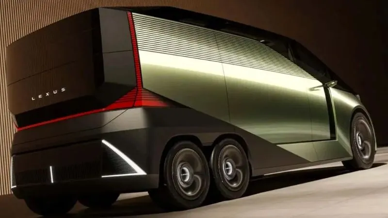 Lexus का कमाल! पेश की 6-पहियों वाली लग्जरी कार, डिजाइन ने सबको चौंकाया
