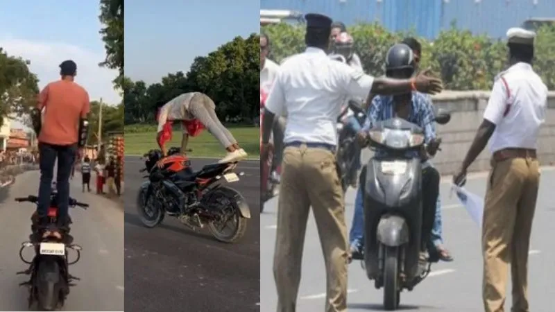 यूपी पुलिस का बड़ा एक्शन... 263 स्टंटबाजों और 450 ट्रैफिक नियम तोड़ने वालों को भेजा जेल, 8 लाख से अधिक वाहनों की हुई चेकिंग