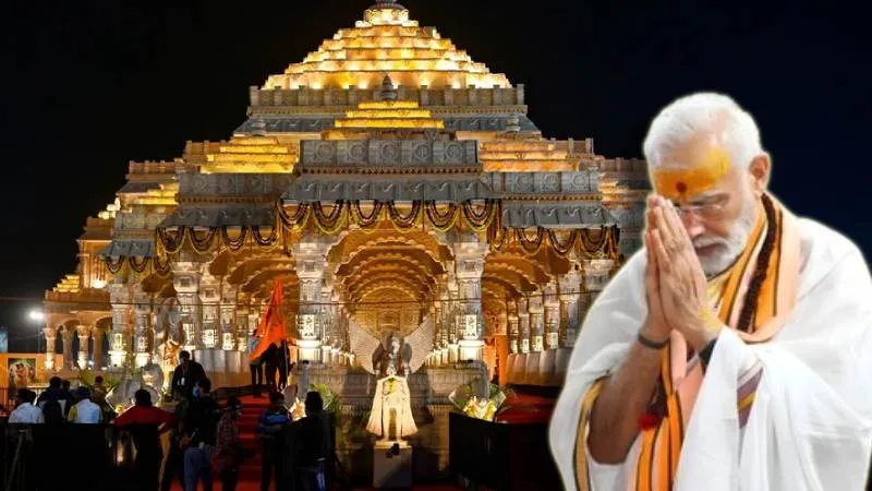 अयोध्या में भव्य ध्वजारोहण की तैयारी, PM मोदी के आगमन से बढ़ा उत्साह