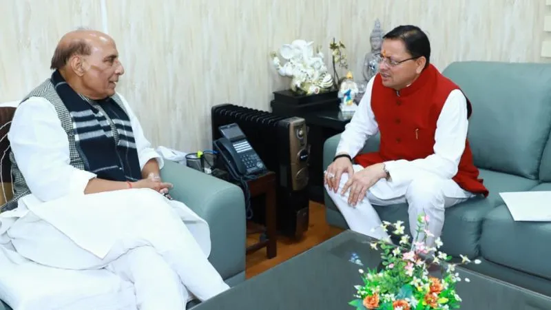 नंदा देवी रूट से जुड़ी ये बड़ी मांग लेकर दिल्ली पहुंचे CM धामी, रक्षा मंत्री राजनाथ सिंह से मिलकर लिया आश्वासन