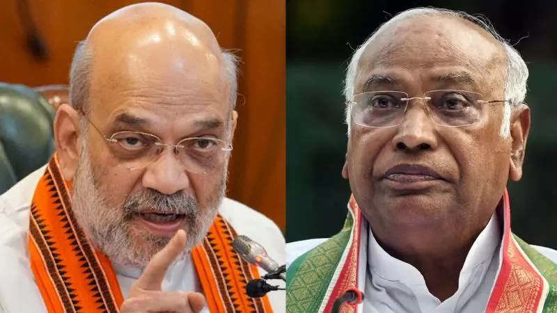 खरगे की RSS पर बैन लगाने वाले बयान पर अमित शाह का करारा जवाब, बोले- जनता चुनाव में जवाब देगी