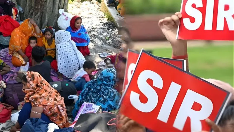 SIR शुरू होते ही रोते-बिलखते भागने लगे अवैध बांग्लादेशी; पश्चिम बंगाल में बढ़ी हलचल, पकड़े जाने पर बोल रहे- हमारे पास कोई दस्तावेज नहीं