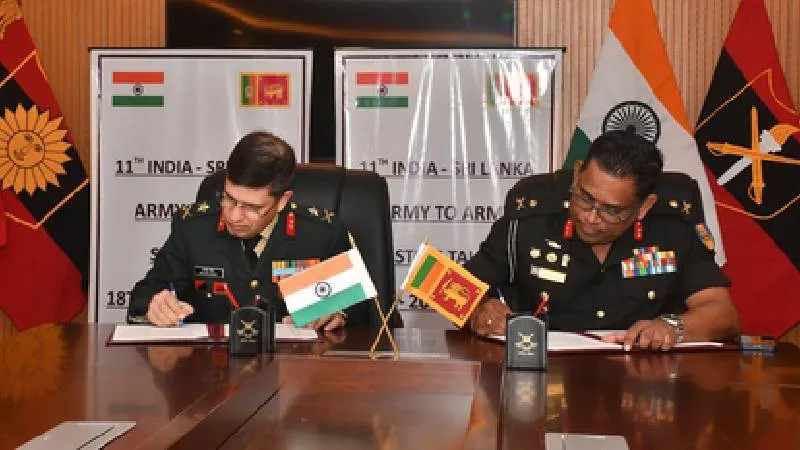 भारत और श्रीलंका की सेनाओं के बीच आर्मी-टू-आर्मी वार्ता, क्षेत्रीय सुरक्षा पर हुई गहन चर्चा