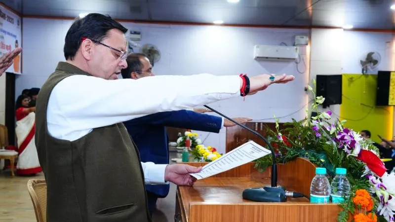 सीएम पुष्कर सिंह धामी ने संविधान दिवस की बधाई दी, कहा- हमने कई कानून बनाए हैं, सरकार ज़ीरो टॉलरेंस नीति पर काम कर रही