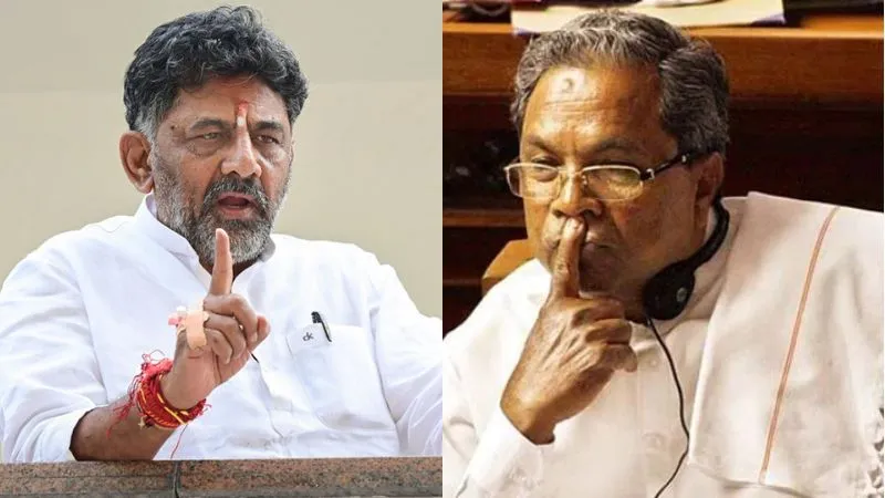 कर्नाटक कांग्रेस में बगावत, अब होगा सत्ता परिवर्तन..! शिवकुमार गुट ने बढ़ाई टेंशन, BJP ने ली चुटकी.