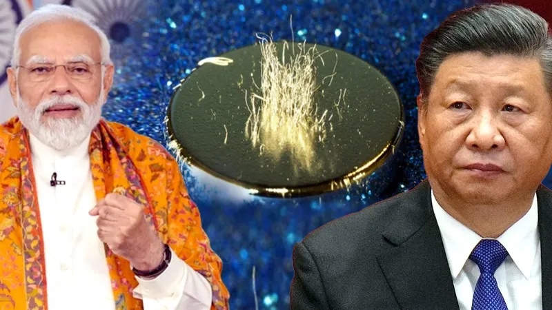 ‘रेयर अर्थ मैग्नेट’ के बाज़ार में चीन का खेल खत्म..! अब नया किंग बनेगा भारत, मोदी सरकार ने तैयार किया पूरा प्लान