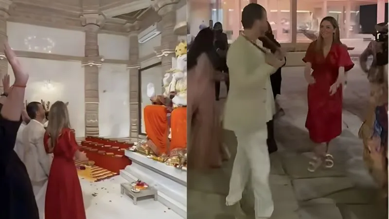 डोनाल्ड ट्रंप जूनियर पहुंचे वंतारा, अनंत अंबानी संग खूब खेला डांडिया, गर्लफेंड संग की गणपति बप्पा की पूजा