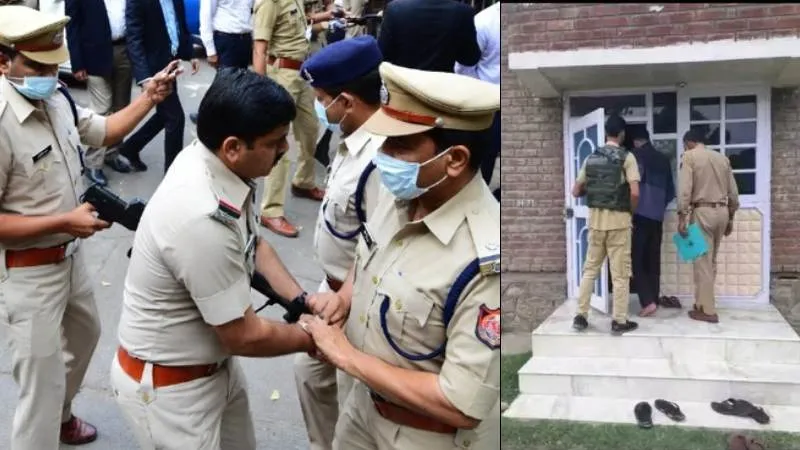 कुलगाम में पुलिस की व्यापक कार्रवाई, जमात-ए-इस्लामी से जुड़े कई ठिकाने निशाने पर