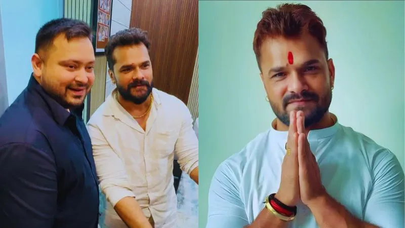 राम मंदिर पर सवाल उठाने वाले खेसारी को जनता ने दी ‘पटखनी’, अब तिलक लगाकर हाथ जोड़ते हुए कही ये बात