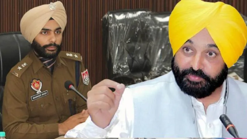 पंजाब: मुख्यमंत्री भगवंत मान ने लिया बड़ा फैसला, SSP मनिंदर सिंह को अपराधियों पर नरमी के आरोप में किया निलंबित