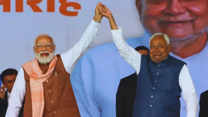 नीतीश कुमार 10वीं बार बने बिहार के मुख्यमंत्री, सम्राट चौधरी-विजय सिन्हा डिप्टी सीएम, 26 मंत्रियों ने भी ली शपथ