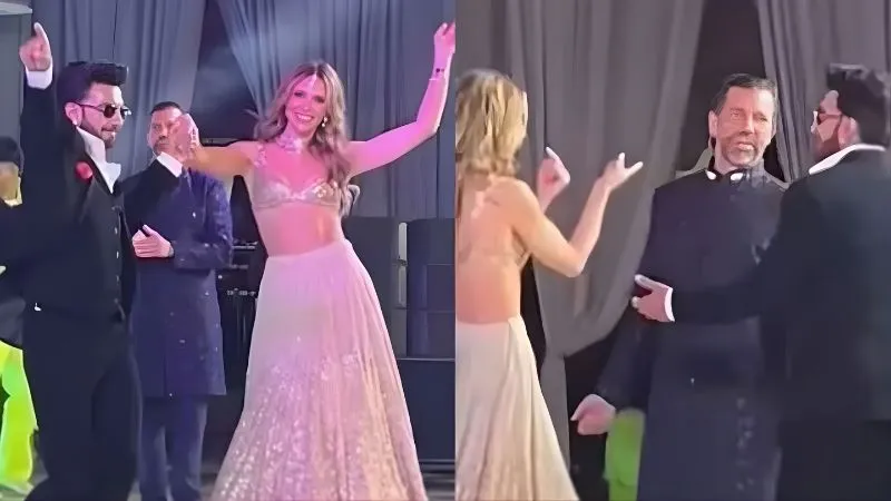 रणवीर सिंह ने ट्रंप जूनियर के सामने उनकी गर्लफ्रेंड संग किया डांस, Video हुआ Viral