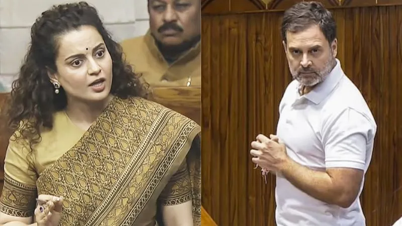 लोकसभा में कांग्रेस पर बरसी कंगना रनौत, राहुल पर लगाया महिलाओं के अपमान का आरोप, वोट चोरी पर याद दिलाया इंदिरा गांधी वर्सेस राज नारायण' केस