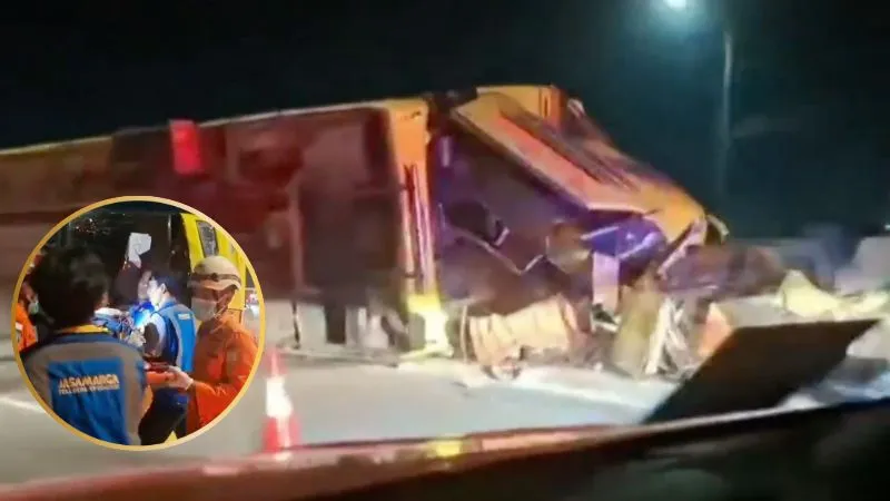 ड्राइवर के काबू से बाहर हुई बस, टर्न लेते ही पलटी… दर्दनाक हादसे में 15 लोगों की जान गई, कई घायल