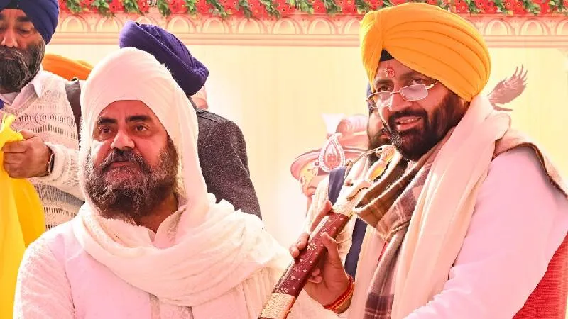 गुरु तेग बहादुर के 350वें शहीदी वर्ष पर शहीदी समागम, सीएम नायब सिंह सैनी हुए शामिल