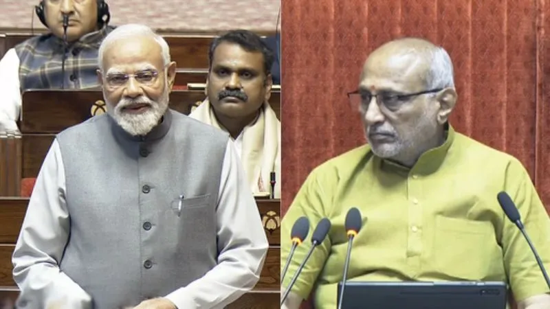 उपराष्ट्रपति सीपी राधाकृष्णन ने अचानक क्यों लिया नॉनवेज छोड़ने का प्रण...राज्यसभा में PM मोदी ने राज खोल दिया