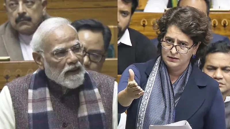 ‘RSS नहीं, कांग्रेस अधिवेशन में पहली बार’ वंदे मातरम पर BJP के आरोपों पर प्रियंका गांधी ने किया पलटवार