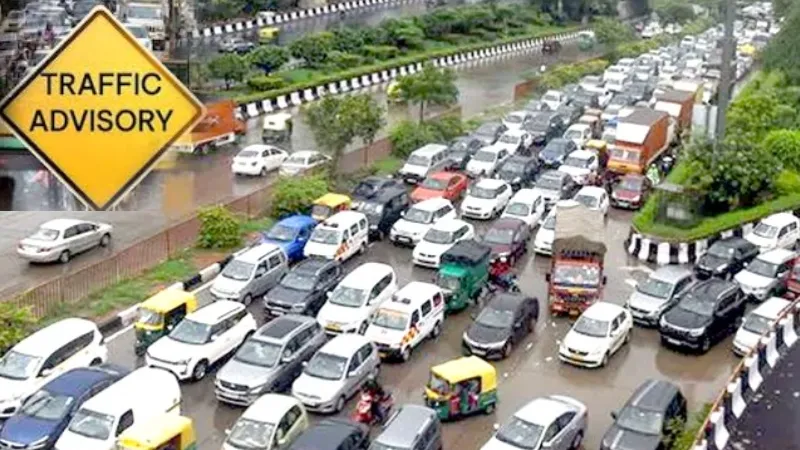 दिल्ली में VIP मूवमेंट के चलते बड़े पैमाने पर ट्रैफिक डायवर्जन लागू, घर से निकलें तो इन रास्तों पर जाने से बचें