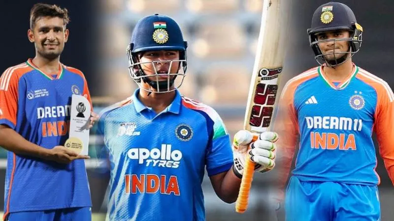 2025 में छाए 5 भारतीय युवा क्रिकेटर्स: रिकॉर्ड, प्रदर्शन और चमक