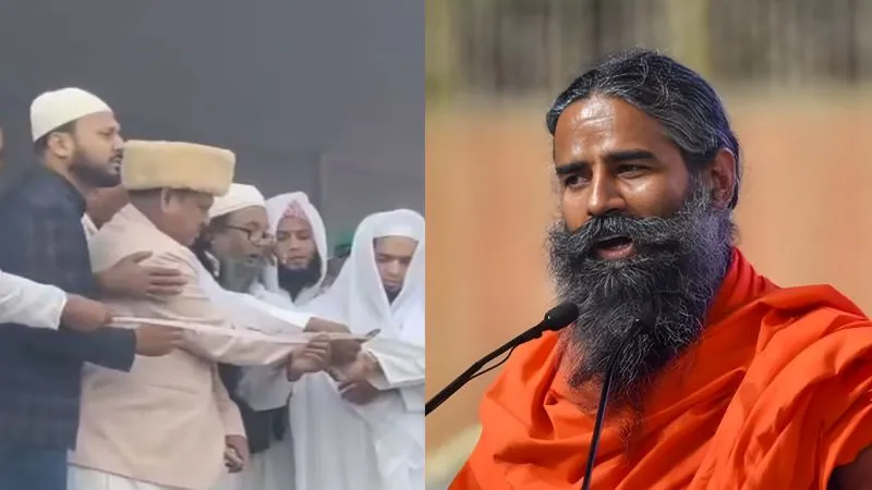 'बाबर को महान बताने वाले भारत के गद्दार...', बाबरी मस्जिद के शिलान्यास पर भड़के बाबा रामदेव, कहा- यहां शिव और सनातन का देश