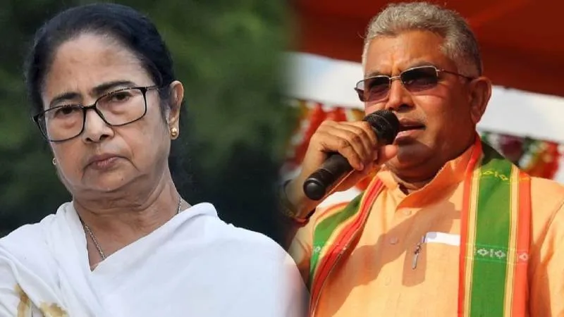 भाजपा नेता दिलीप घोष का मुख्यमंत्री ममता बनर्जी पर बड़ा हमला, कहा-पश्चिम बंगाल में हिंदू असुरक्षित