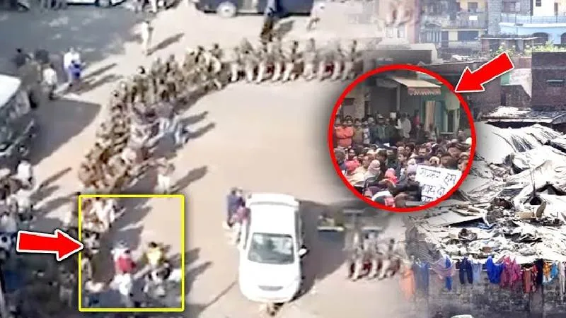 फोर्स ने पूरा Haldwani घेरा, चप्पे चप्पे पर मुस्तैदी, आधी रात दंगाइयों पर कसा गया शिकंजा!