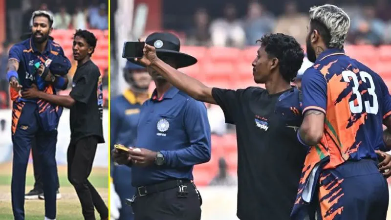 हार्दिक पांड्या की दीवानगी, फैंस ने तोड़ा सुरक्षा घेरा, मैच का आयोजन स्थल बदला